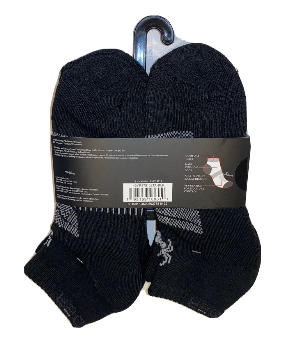 新品未開封 24FW Supreme Spyder Socks 黒 L/XL Supreme Spyder Crew Socks (1 Pack) (FW24) - $28