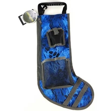 Prym1 Fisherman Stocking Royal Camo Fishing Gear Bag 19.5" x 10" New