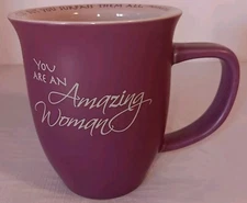 You Are An Amazing Woman Coffee Mug Cup 14oz Proverbs 31:29 Abbey Gift