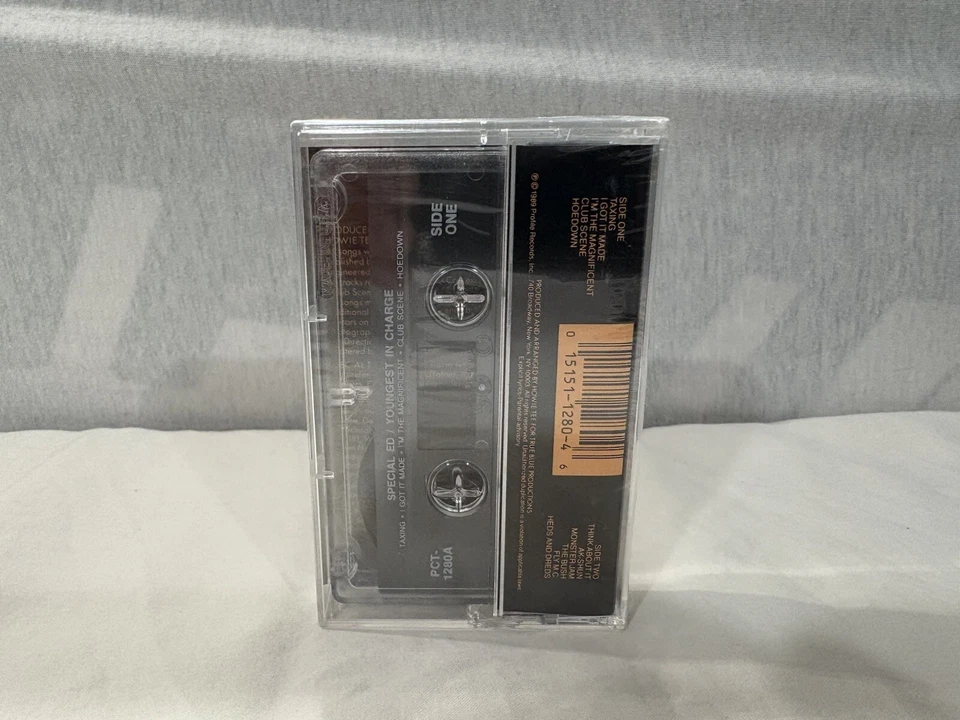 New Sealed Vintage Special Ed Youngest In Charge Cassette Tape Rap Hip Hop 1989 - Image 2 of 4
