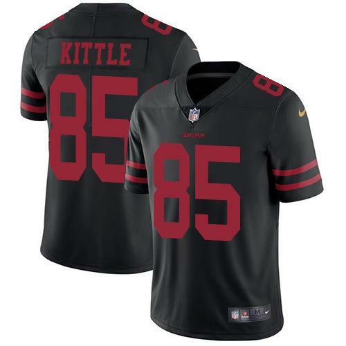Kittle Men's Black Jersey 49er eBay
