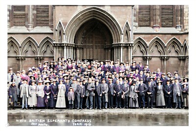 ptc5271 - The Ninth British Esperanto Congress in 1916, gehalten in York, Print 6x4 