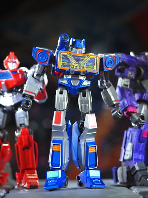 Blokees Transformers One Classic Class Soundwave Assembled Action Figures Model