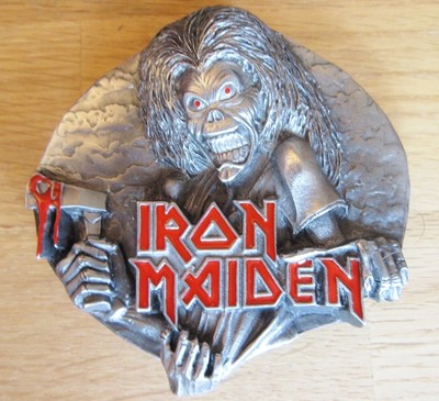 Gürtelschnalle Buckle Iron Maiden