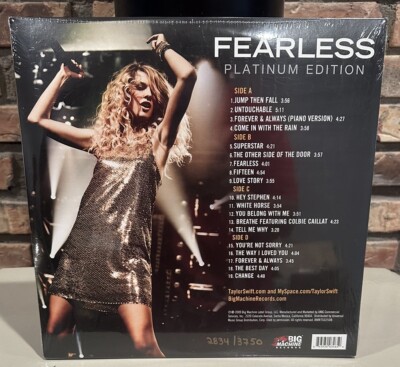 TAYLOR SWIFT New Sealed RSD Vinyl Limited # Editions FEARLESS RED