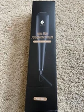 MiroPure Hair Straightening Brush 2-in-1 Ionic Hot Comb with Anti-Scald Feature