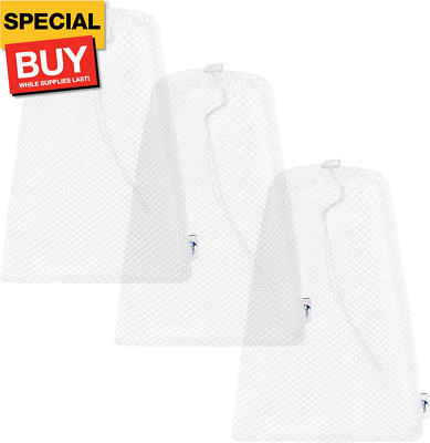 Fishing Chum Bag Bait for Saltwater Fishing 3pcs, White