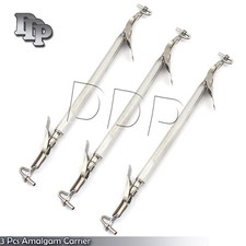 3 Pieces Of AMALGAM CARRIER Double Ended Mini 1.5mm / Regular 2mm