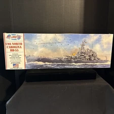 ATLANTIS R601 USS NORTH CAROLINA BB-55 MODEL KIT-NIB-1:500 SCALE