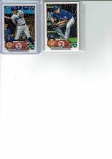 2023 Topps Holiday Baseball Texas Rangers Team Set (7) Base Cards +++