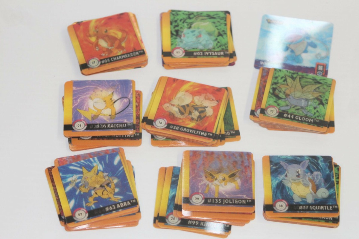 Lot of 70 - Pokemon Artbox Premier Edition Action Flipz Lenticular
