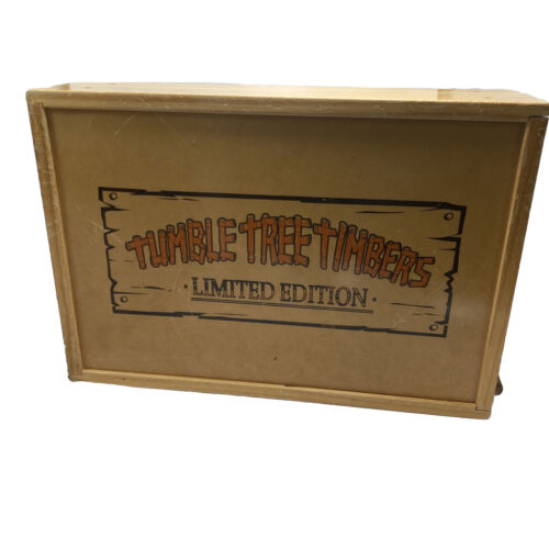 Tumble Tree Timbers Limited Edition Building Lincoln Log Style Wooden Case 430+ - Picture 1 of 11