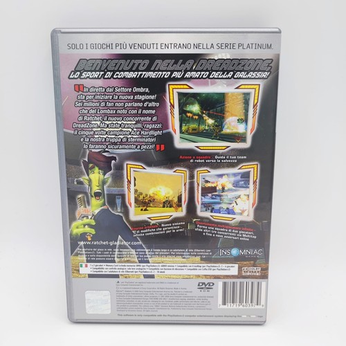 Ratchet Gladiator Gioco per Playstation 2 Completo ITALIANO OTTIME CONDIZIONI - Foto 3 di 3