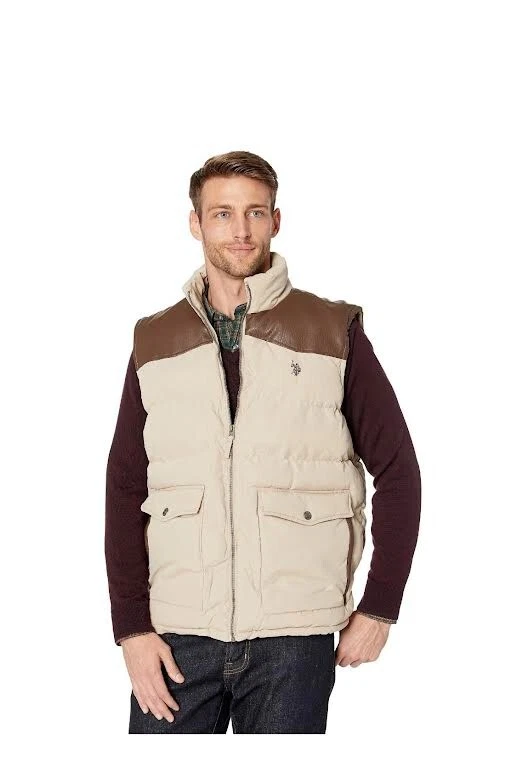 Men's polo hotsell winter vest