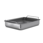 Eva Solo Bräter Professionell mit Rost, Alu, Antihaftbeschichtung, Grey, 30x22cm