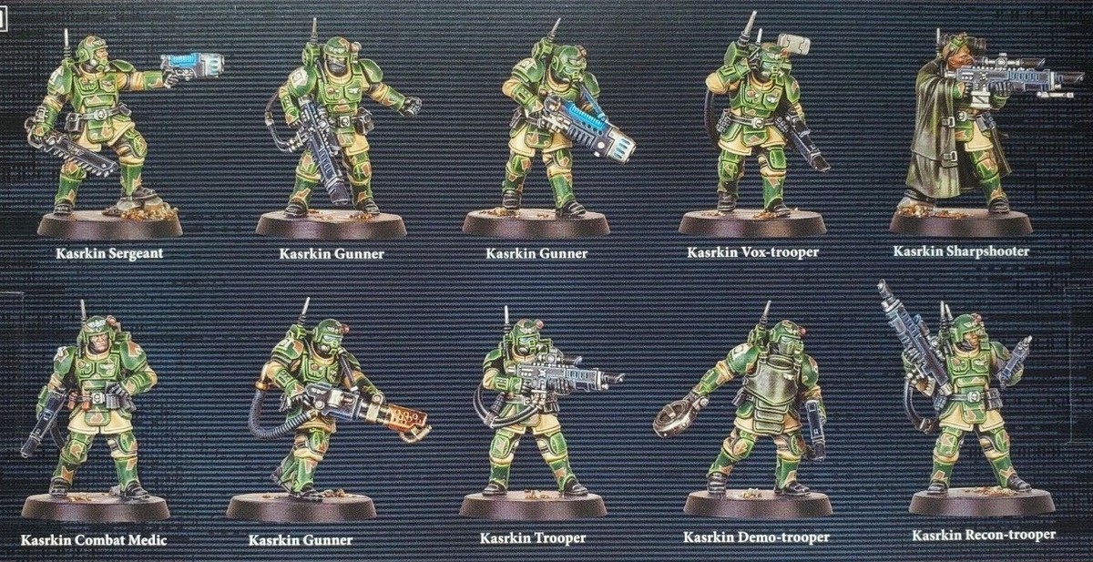 Warhammer Kill Team Kasrkin 10体セット KILL TEAM: KASRKIN – Shop DMDave