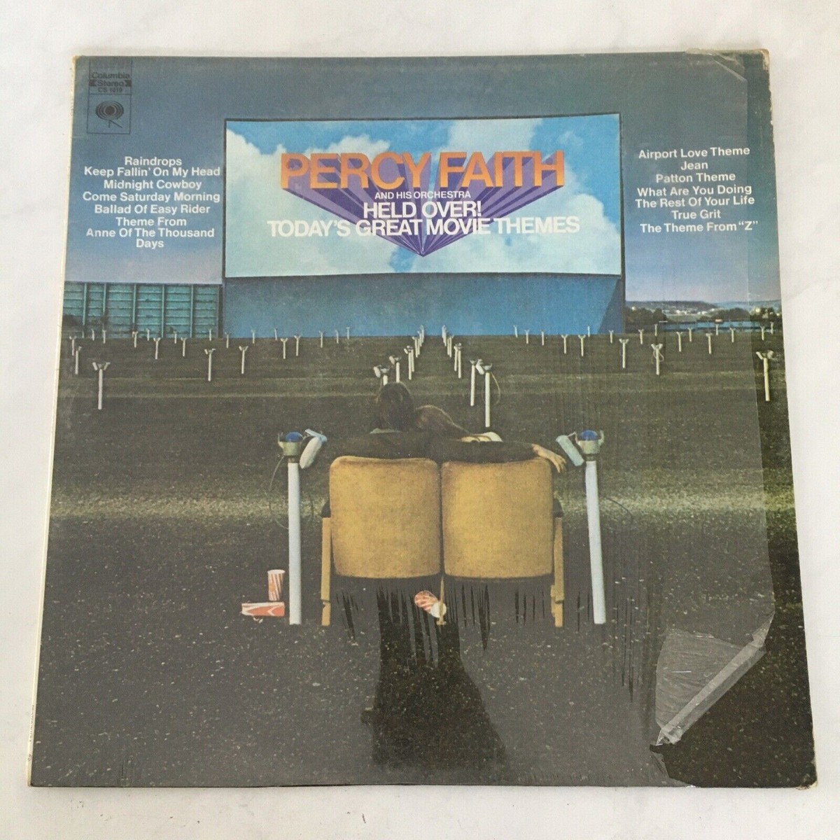 RARE* Vintage Vinyl LP Record - Percy Faith Great Movie Soundtrack 