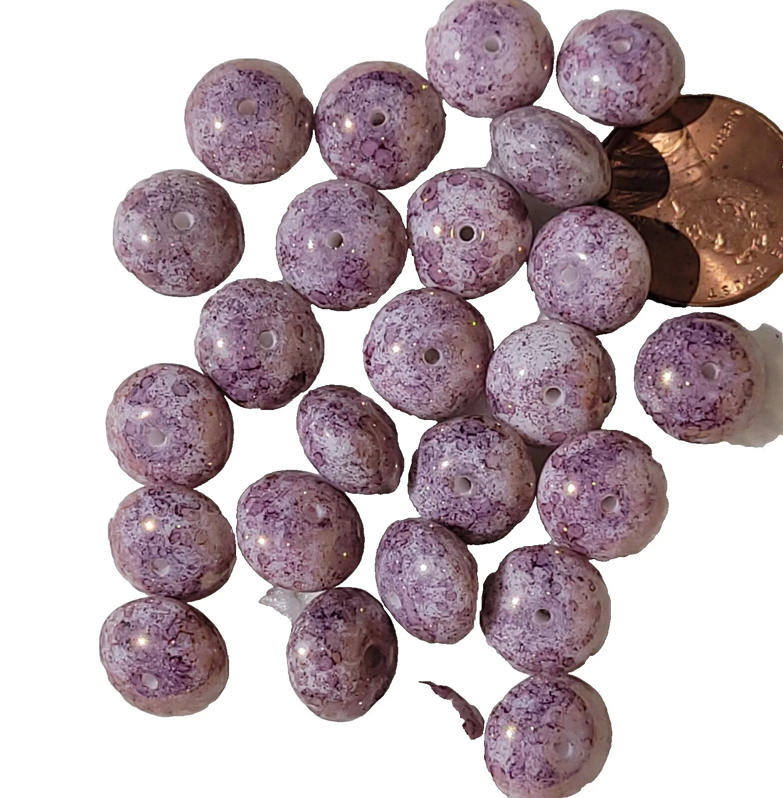 Czech/Pressed Glass Rondelle Jewelry Making Beads