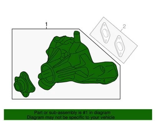 Bomba de agua genuina GM 1984-1999 Chevrolet GMC P30 P3500 Suburban Jimmy 12708488 Foto 4 de 4