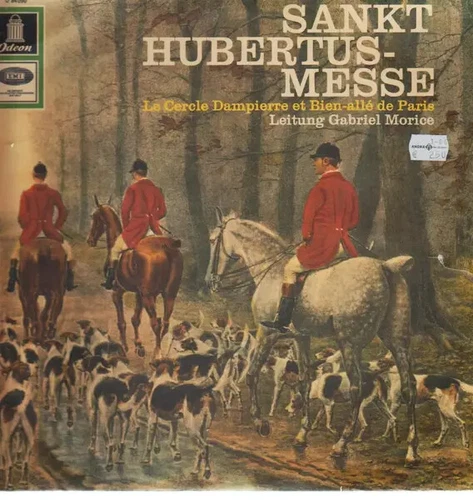 Obry Sankt Hubertus-Messe MONO NEAR MINT Odéon Vinyl LP