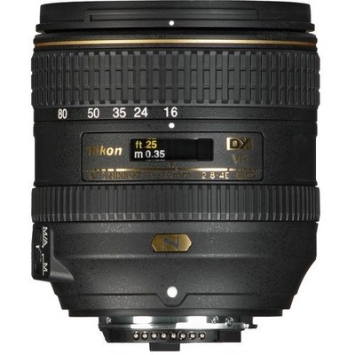 Nikon AF-S 16-80mm f 2.8-4E Nikkor DX ED VR Wide Zoom Digital