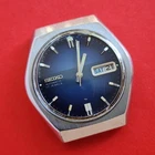 Seiko Automatic Vintage Watch Blue Dial 7009-8069 Cal 7009 Case 8089 For Parts