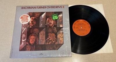 Bachman-Turner Overdrive II 1973 LP IN SHRINK w/HYPE STICKER VG+/EX SRM-1-696