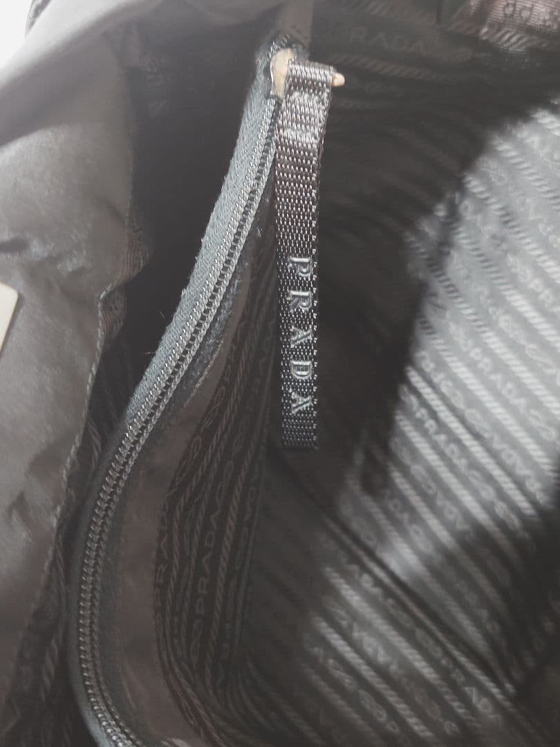 PRADA Nylon Tote Bag Black Stylish Authentic Women's Fashion Bag thumbnail 5