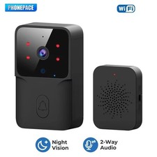 WiFi Smart Wireless Video Security Doorbell Ring Phone Camera Door Bell Intercom
