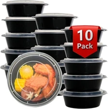 Meal Prep Containers Reusable 10 Pack-29 oz Food Storage Containers with Lids To