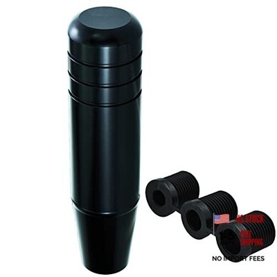 5'' Shifter Knob Weighted Gear Shift Handle Long Shift Stick Head for Most Black