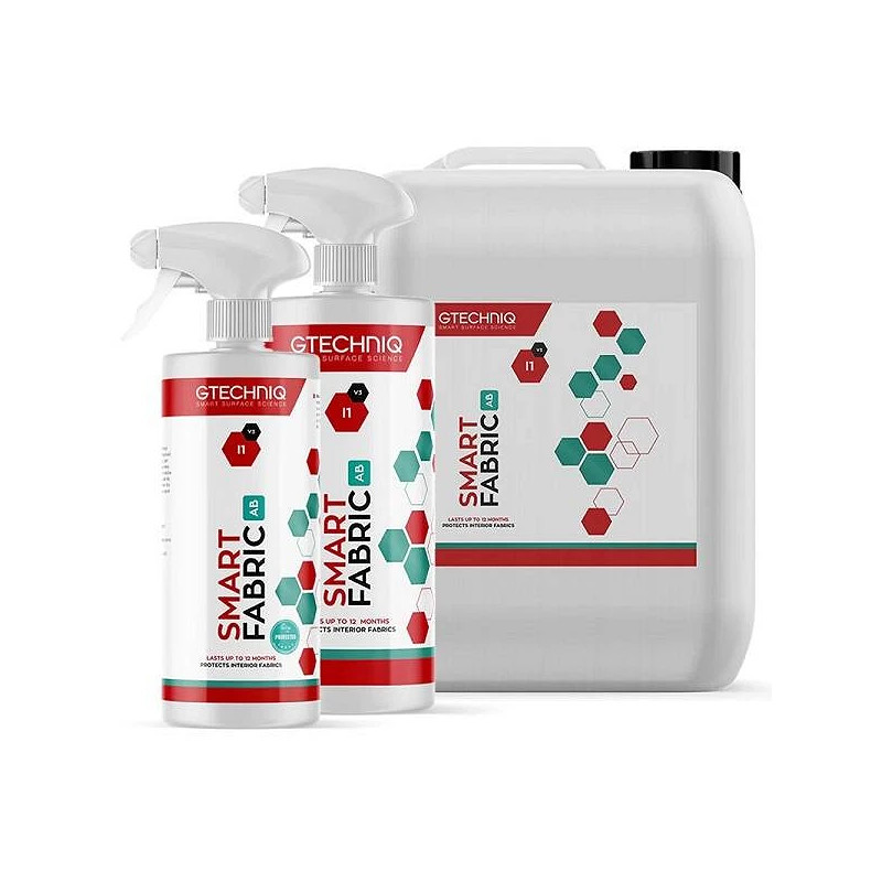 I1 SMART FABRIC V3 AB 1L protection hydrophobe et anti-odeur pour sièges auto