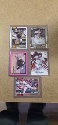 Paul Skenes Companion Card Mitch Jebb Auto. Cody Freeman Auto. Oniell Cruz Pink 