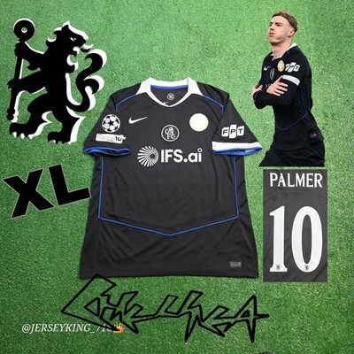 🇬🇧Nike Chelsea FC Cole Palmer#10 2025/2026 Third Total 90 Jersey