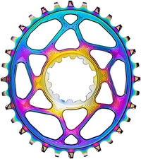 absoluteBLACK Oval Narrow-Wide Direct Mount Chainring - 34t, SRAM 3-Bolt, 3mm