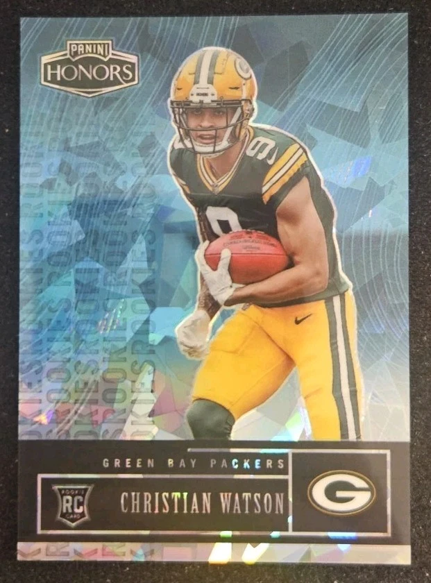 Christian Watson Panini Honors #58 Blue