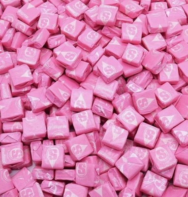 NEW BULK Starburst All Pink Strawberry Fruit Chews 2 LBs Wrapped Chewy Candy