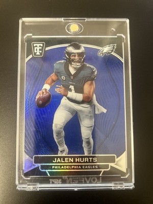 2024 Panini Totally Certified - Jalen Hurts #72 Mirror Platinum Blue /149