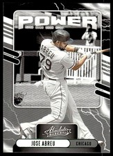 2021 Panini Absolute #PO-6 Jose Abreu Power Green   Chicago White Sox