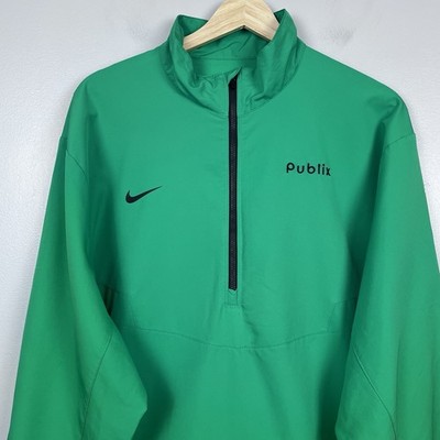 Nike Golf Men's 1/2 Zip Wind Shirt 578675 with Publix Super Market