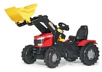 Trettraktor Rolly Farmtrac Massey Ferguson 8650 Mit Lader