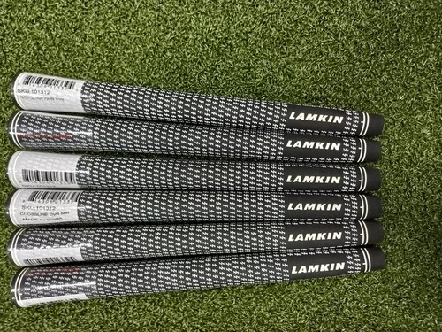 New golf Lamkin Crossline grip 58R BLK/WHT OVERSIZE