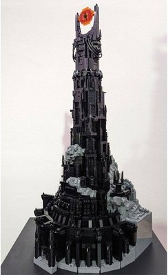 UCS MOC 126262 - Barad-Dur Turm - 5996 Teile GoBrick Herr der Ringe Hobbit Neu
