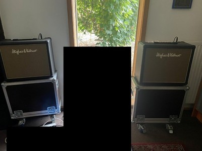 2X HUGHES & KETTNER (Edition Tube 20th Anniversary) 20W RÖHRENAMPS  STEREO-SET 