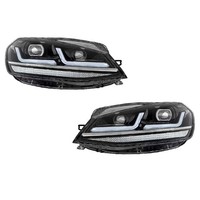 Hauptscheinwerfer-Set LED Osram Ledriving Schwarz FüR Golf GTI 7.5 +200% Heller
