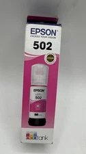 Epson EcoTank T502 Magenta Ink Bottle for Expression/WorkForce Printer exp 06/26