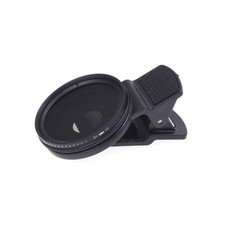 37mm ND2-ND400 Cellphone Mobile Camera ND Lens Filter Neutral Density With Clip