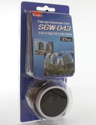 Kenko 0,43X Fisheye Superweitwinkelobjektiv für 37mm Camcorder (SGW-043)