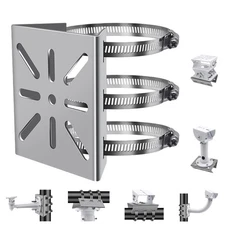 Stainless Steel Wall Mount Bracket for CCTV Cameras and Access Points