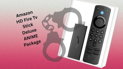 Amazon Fire TV Stick HD Alexa Voice Remote Wi-Fi HDMI 8GB Deluxe Anime Package